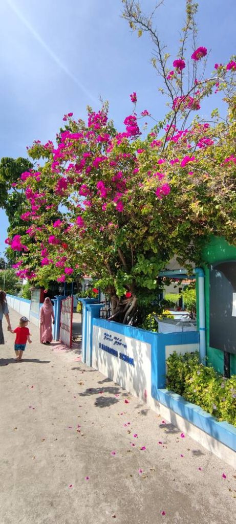 Vacanță Maldive : școală pe o insulă de localnici