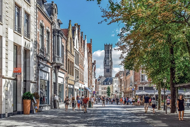 obiective turistice de neratat Bruges - George Markt 