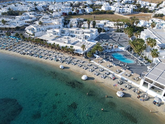 Top plaje Mykonos - Ornos Beach, Mykonos