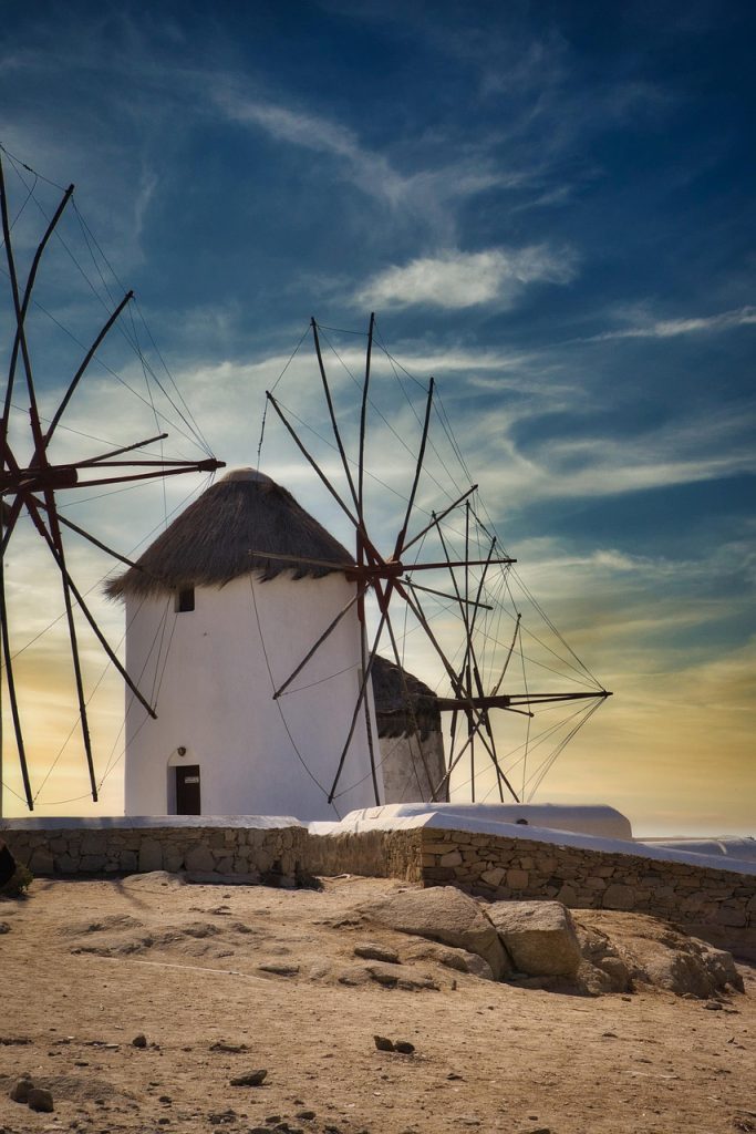 Top Obiective Turistice Mykonos – Kato Mili (Morile de vânt din Mykonos)